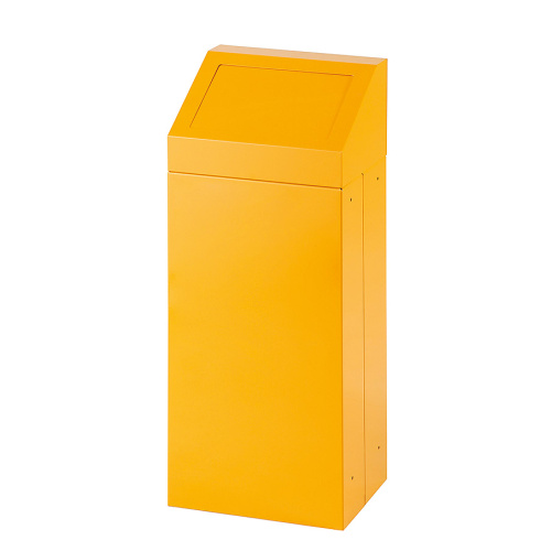 Cos de gunoi cu capac detasabil, 45l - galben