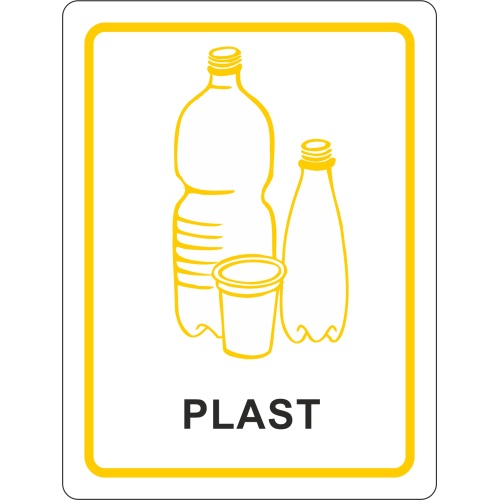 Autocolant - plastic