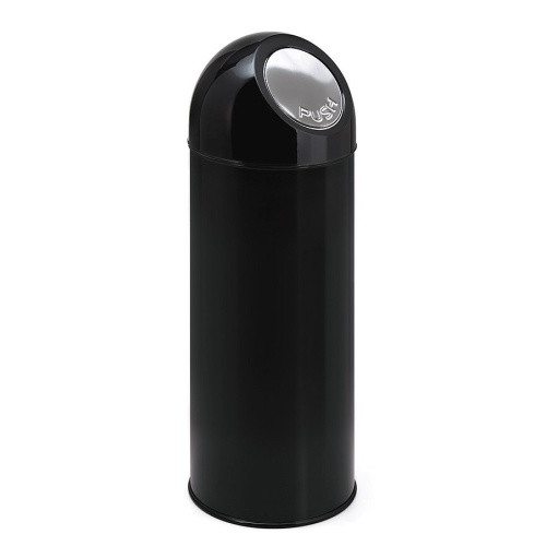 Coș de gunoi cu capac tactil 55 l. - negru