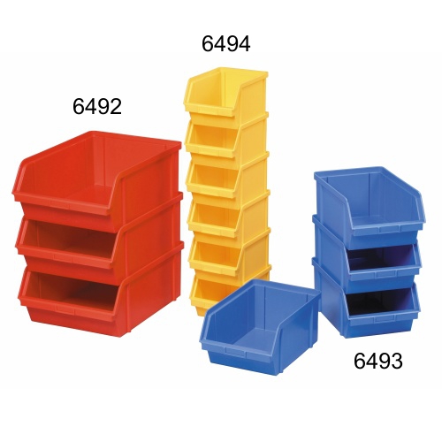 Recipient din plastic 200x150x122 - albastru