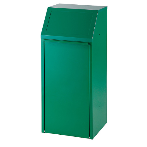 Coș de gunoi interior 70l. - verde