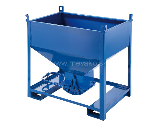 Container (siloz) cu descărcare inferioară 600 l