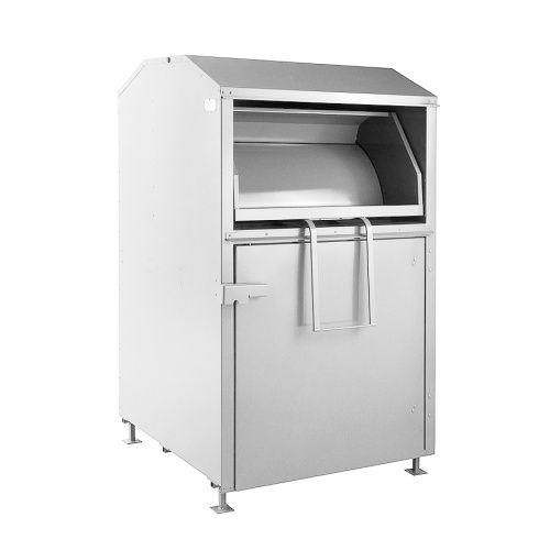 Container pentru deșeuri textile, electrice, metalice - 2 m3 - alb