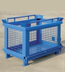 With bottom dump net