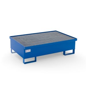 Tavă de retenție cu grătar pentru două butoaie 220 l