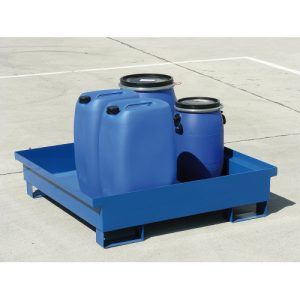 Tavă de retenție cu grătar pentru patru butoaie 270 l