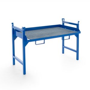 Suport stivuibil cu grătar pentru butoaie (capacitate 500 kg)