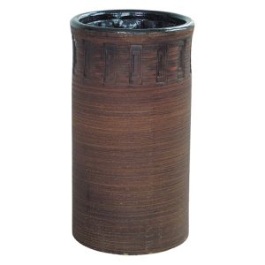 Coș de gunoi de exterior din ceramică fără căptușeală interioară 65 l