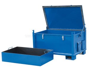 Container universal lacuit cu bazin interior cauciucat 280 l