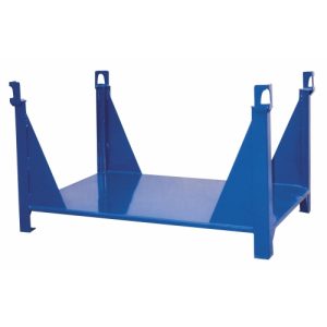 Box-palet metalic cu design deschis pe 4 laturi