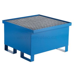 Cuva de captare din otel vopsit cu gratar pentru 1 butoi