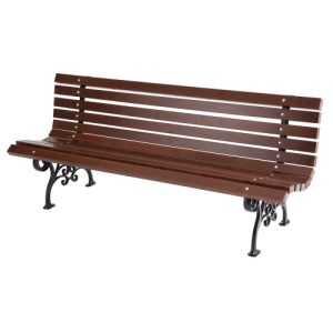 Bancă de parc cu spătar GRAZ