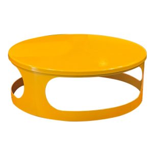Capac pentru pubelă de beton - galben