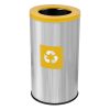 Coș rotund colectare selectivă inox
