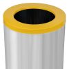Coș rotund colectare selectivă inox